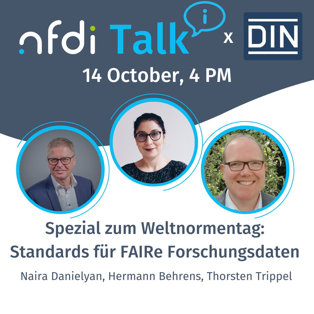 Featured Image for Event NFDITalk Spezial: Standards für FAIRe Forschungsdaten