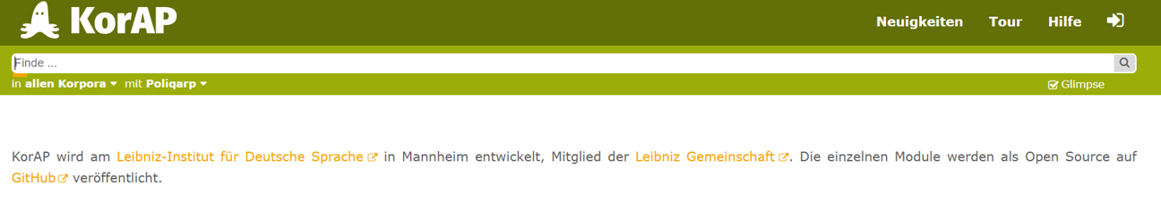 Thumbnail for service KorAP