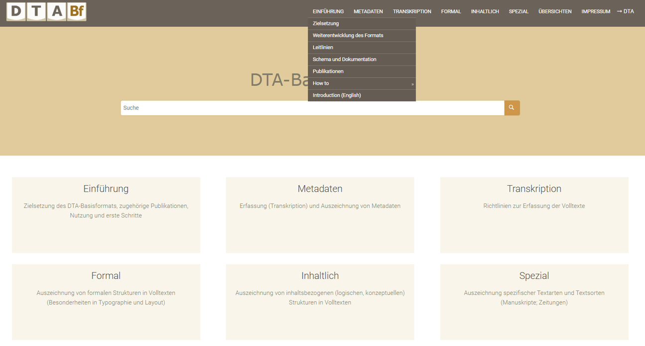 Thumbnail for service DTA Base Format (DTABf)