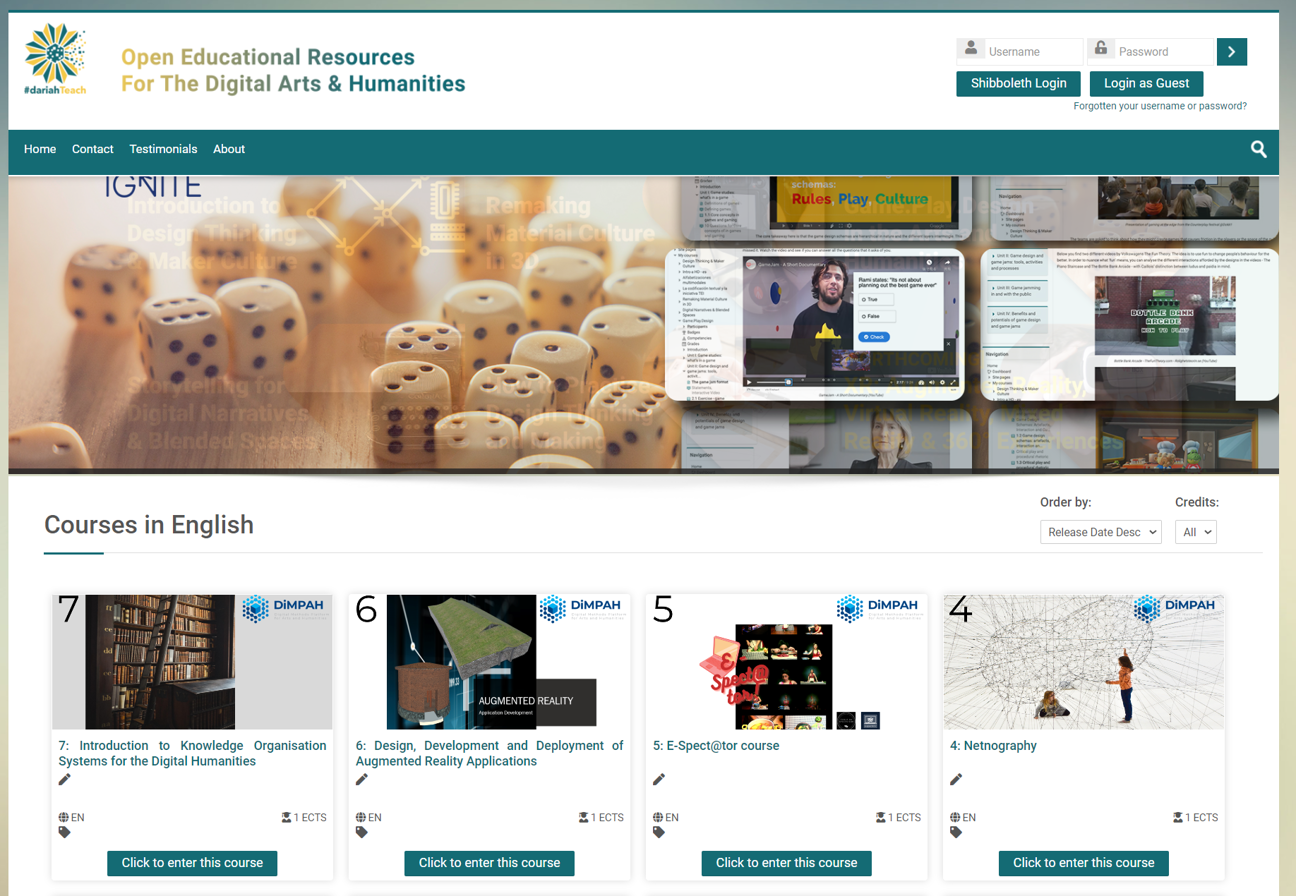 Thumbnail for training material #dariahTeach