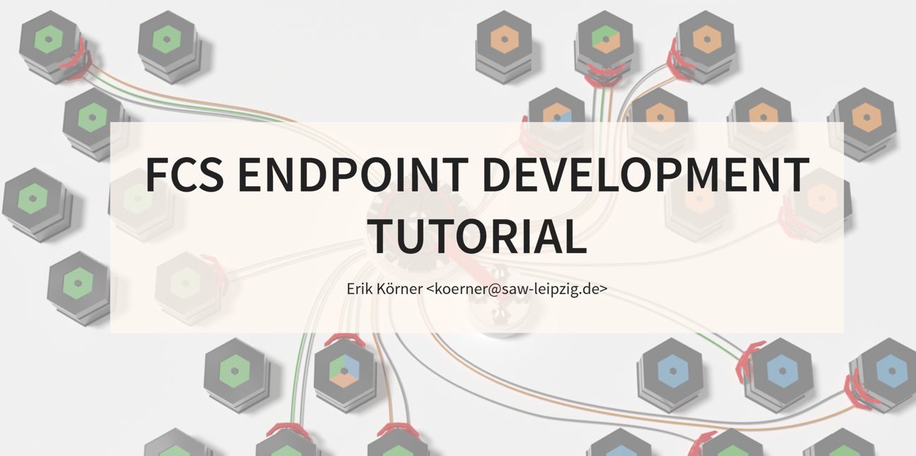 Thumbnail for training material FCS Endpoint Development Tutorial