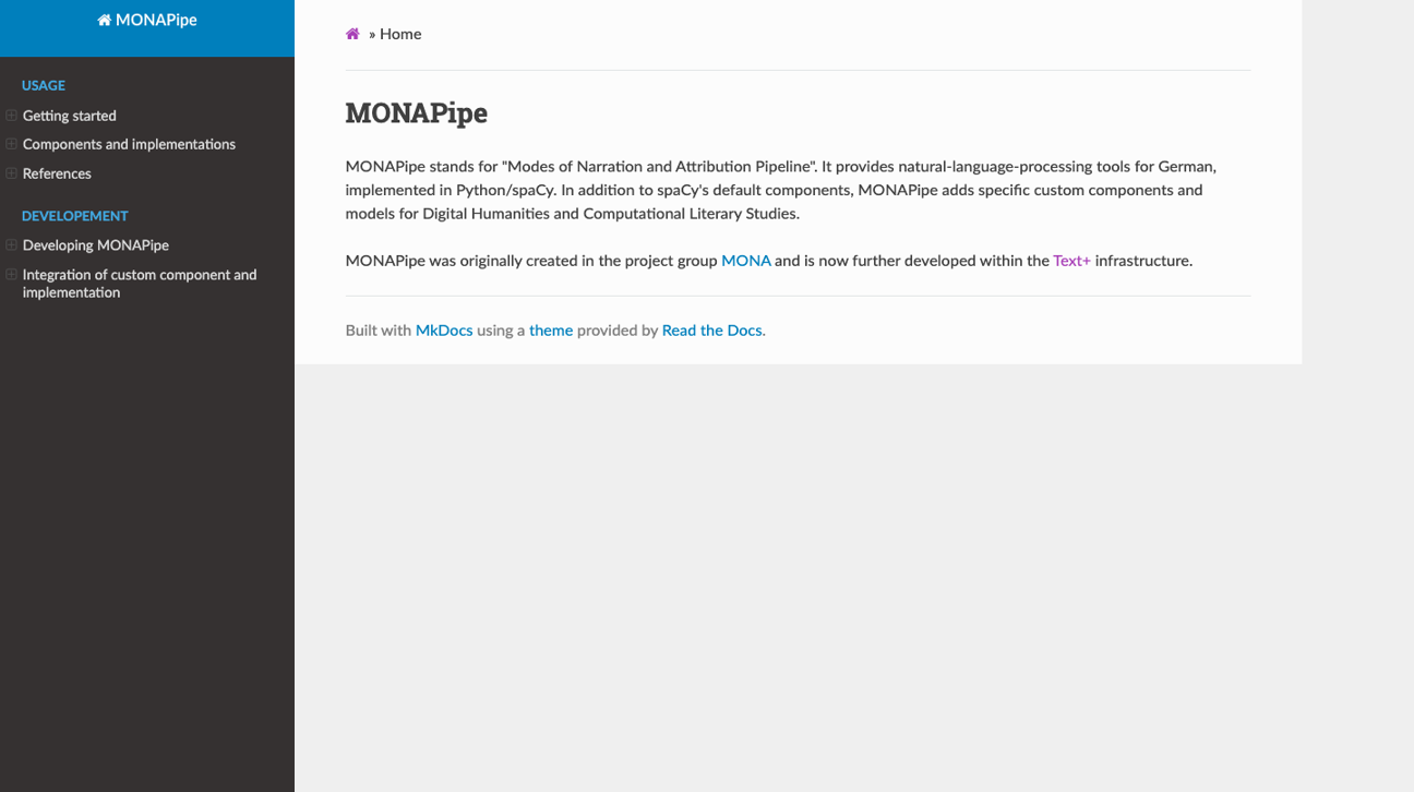 Thumbnail for training material MONAPipe Documentation